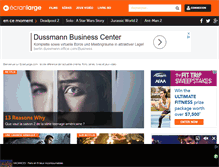 Tablet Screenshot of ecranlarge.com